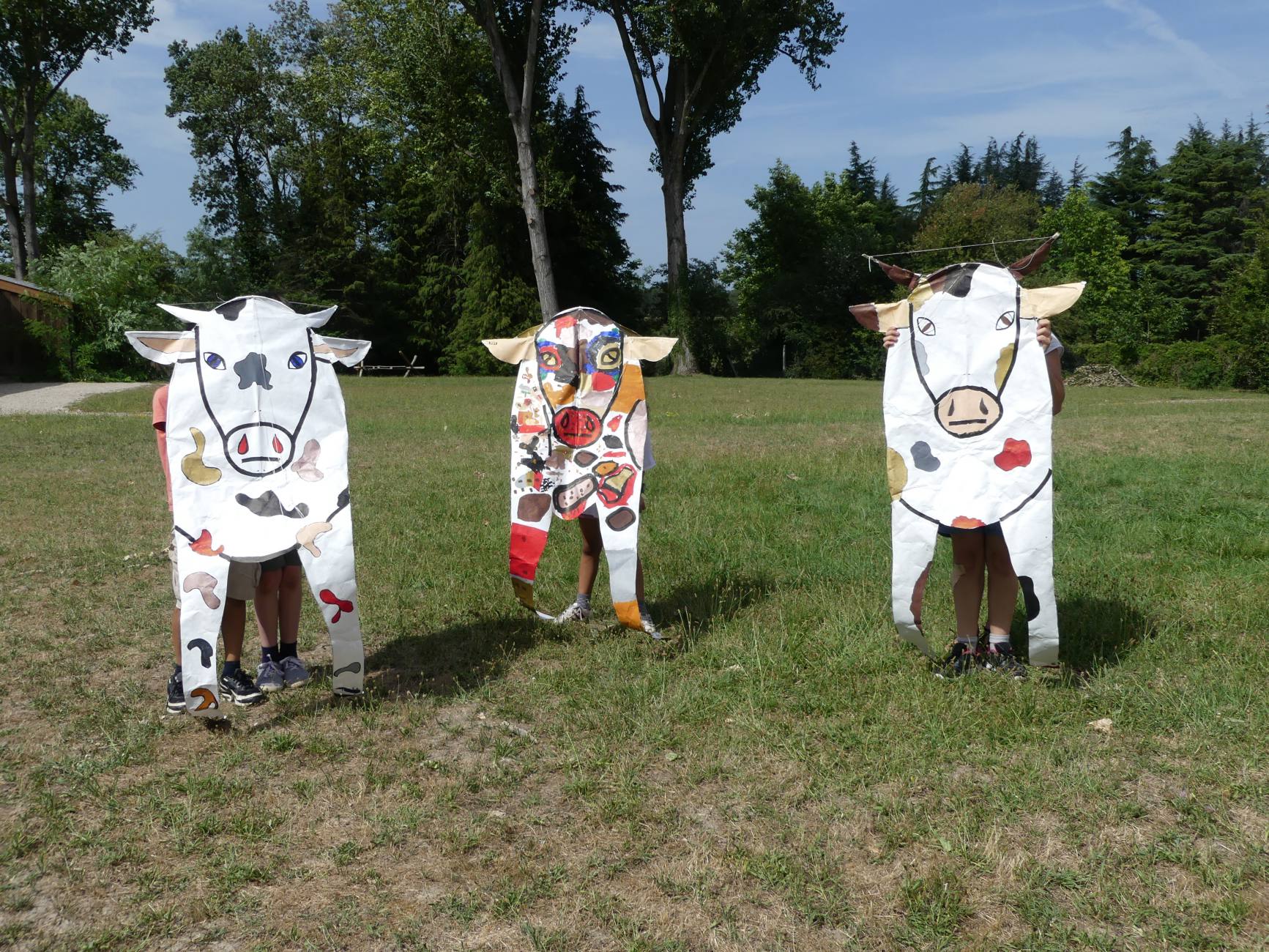 Performance artistique, création et cerf-volant - 4/18 Beau Du Ciel Biennale ateliercv 4