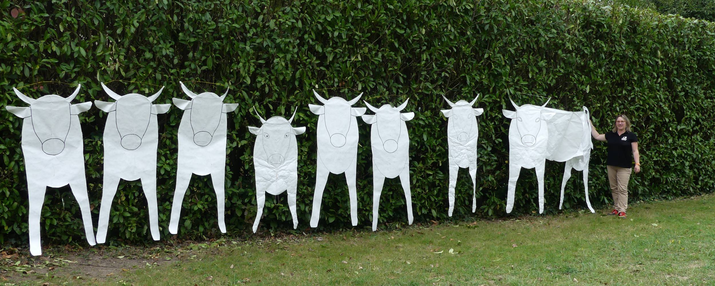 Performance artistique, création et cerf-volant - 7/18 Beau Du Ciel Biennale ateliercv 7
