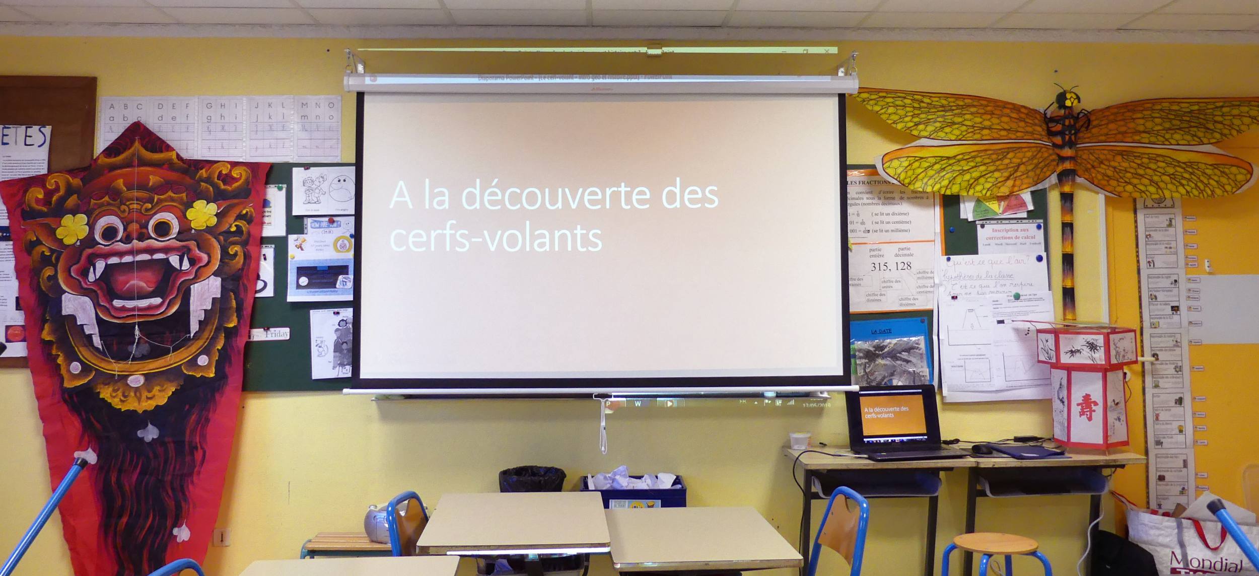 Projet scolaire autour des cerfs-volants - 1/11 Beau Du Ciel Projet scolaire19 1
