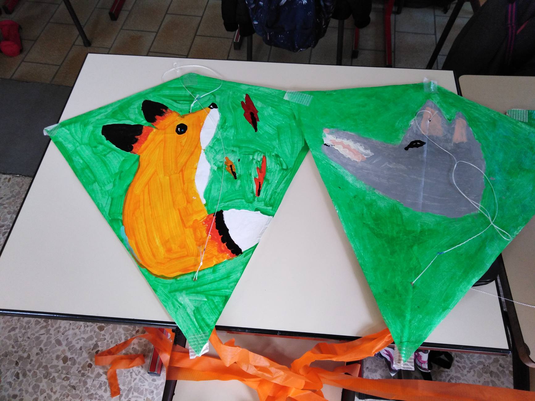 Projet scolaire autour des cerfs-volants - 7/11 Beau Du Ciel Projet scolaire19 7